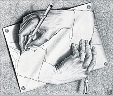 Lean Six Sigma Drawing Hands