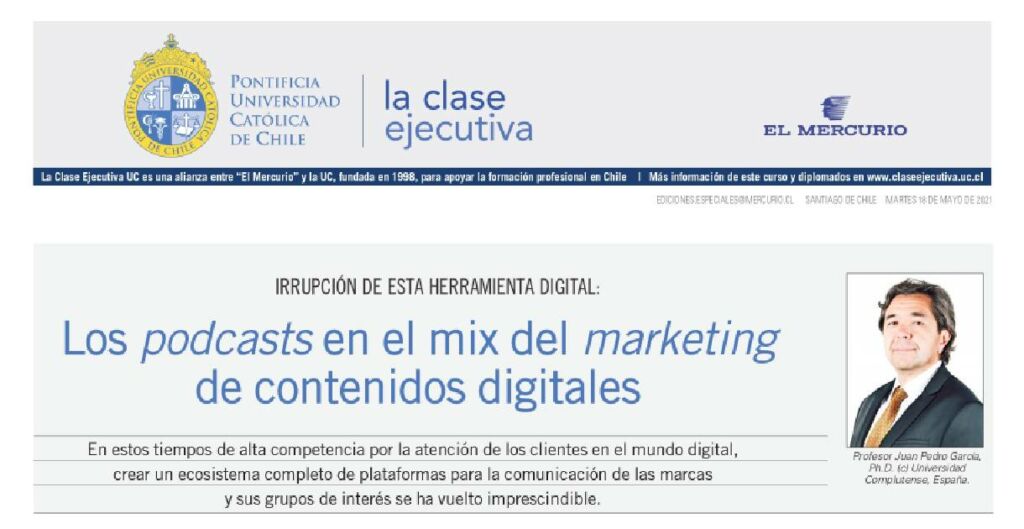 podcasts, mix del marketing, contenidos digitales