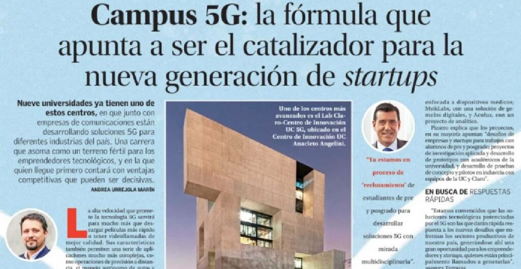 5G, FRancisco Pizarro, Centro de Innovación UC, Clase Ejecutiva UC