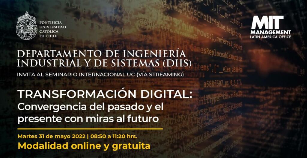 seminario internacional UC, transformación digital, DIIS